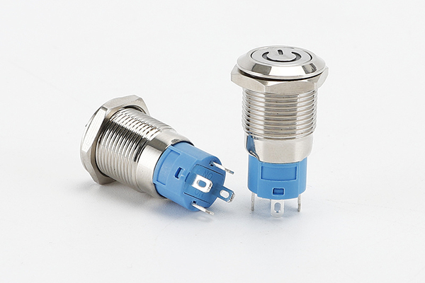 16mm金屬按鈕開關HC22A-P11Z {16mm金屬按鈕開關HC22A-P11Z width=